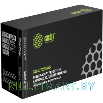 Картридж CACTUS CS-CF280AS (аналог HP CF280A)